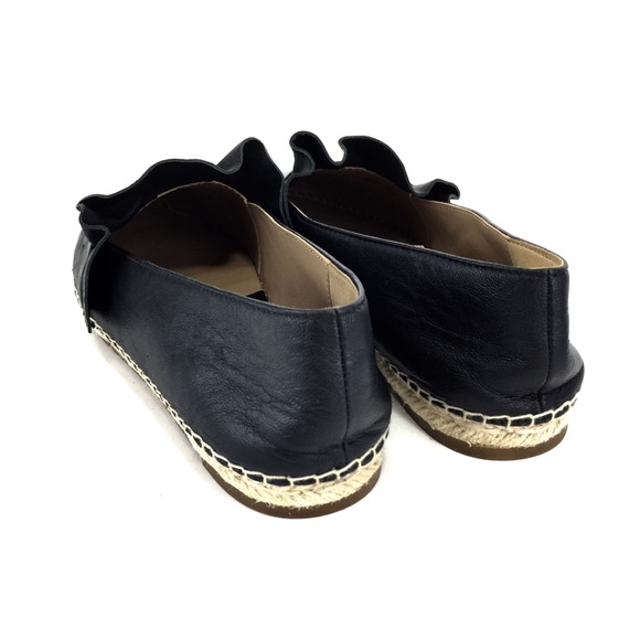 - SOLD - Michael Kors Collection Black Ruffle Espadrilles - Picture 11 of 12
